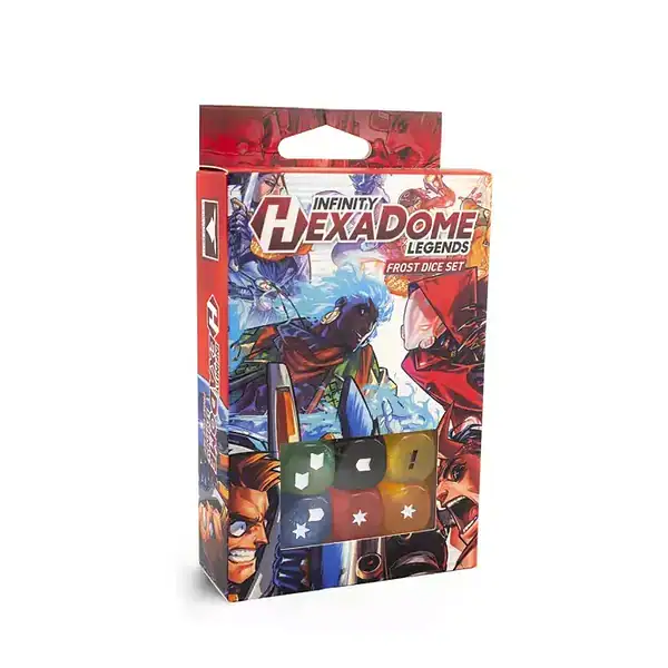 Infinity HexaDome Legends Frost Dice Set