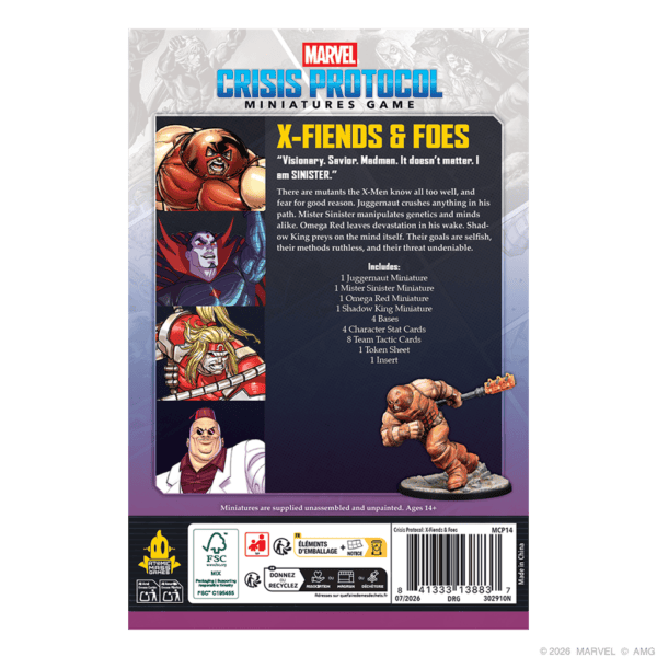 mcp14_8 X-Fiends & Foes Character Pack