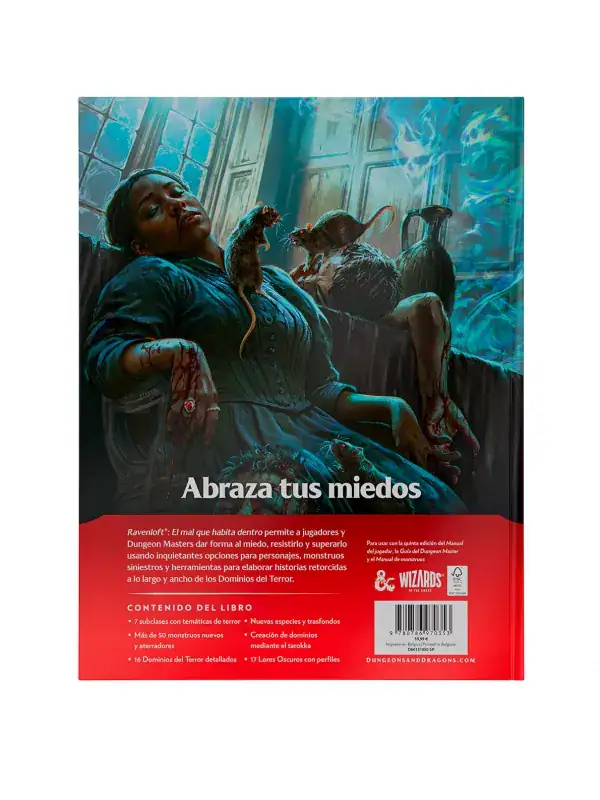 ravenloft-the-horrors-within-espanol-dungeons-dragons (1) Ravenloft The Horrors Within Español - Dungeons & Dragons
